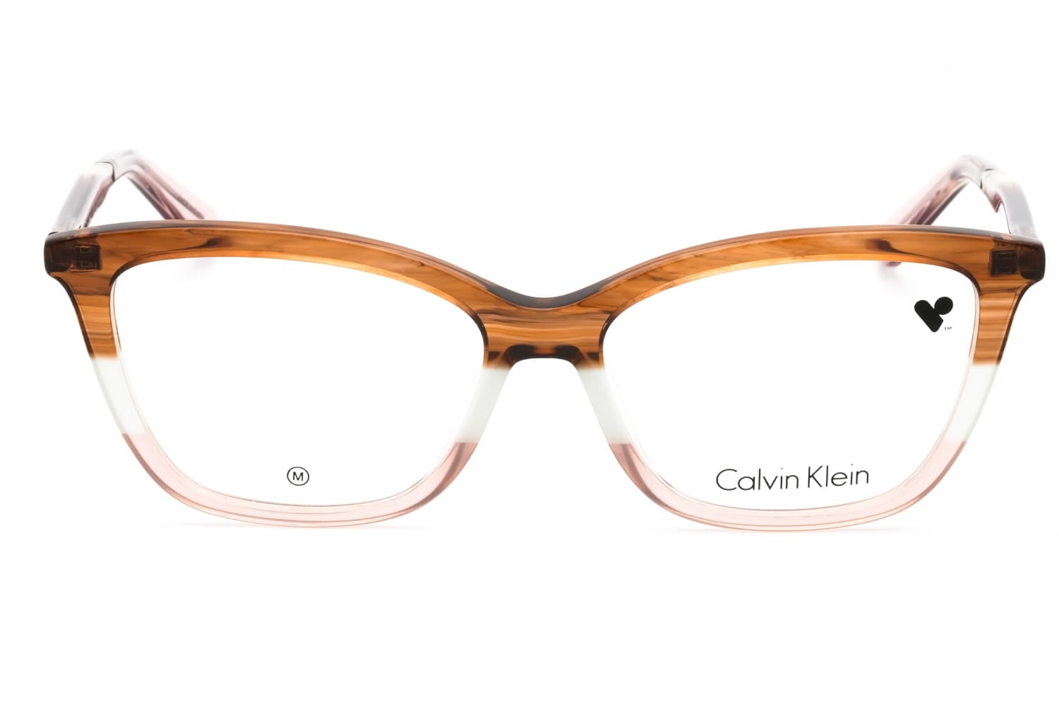 Calvin Klein CK23545 Striped brown grey rose, vista 2