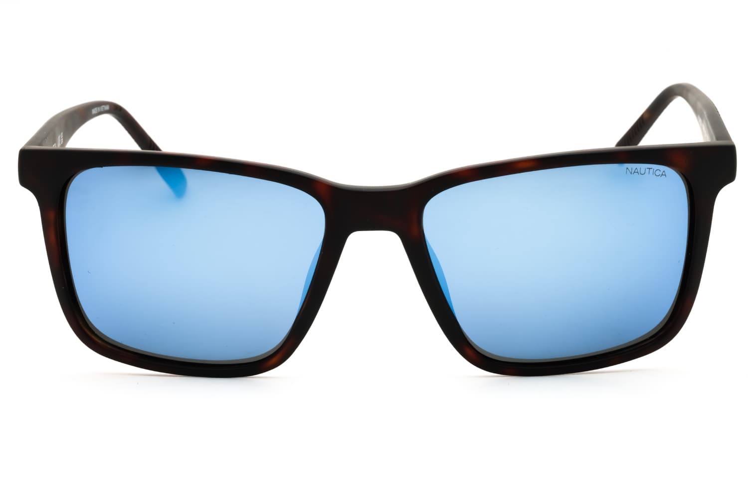 Náutica N6259SN Matte dark tortoise blue mirror, vista 2